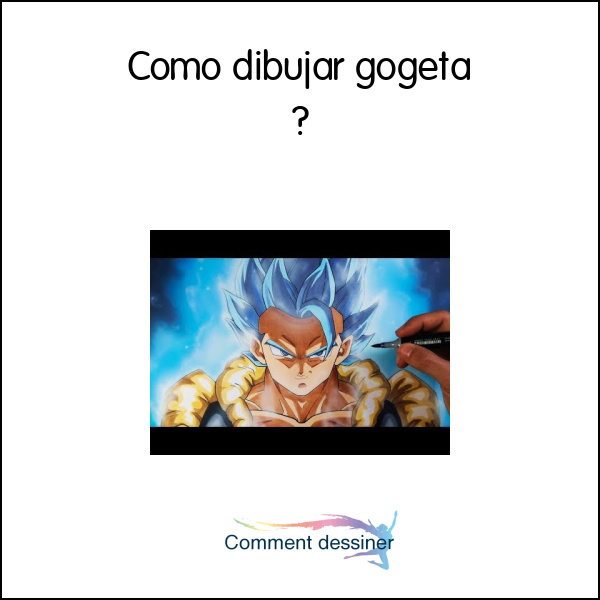 Como dibujar gogeta